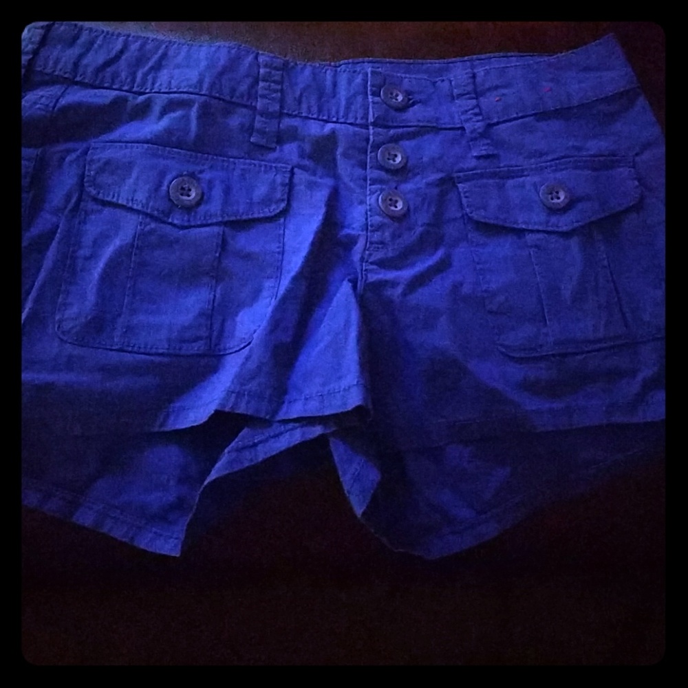 Blue shorts